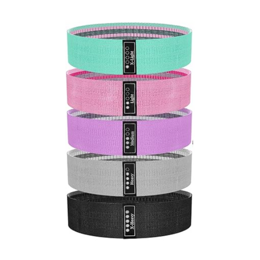 Resistance bands - 5 pack